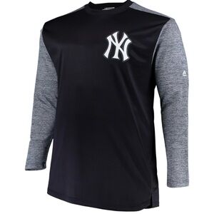 Majestic MLB Authentic ThermaBase New York Yankees Pullover On-Field Tech 2XL